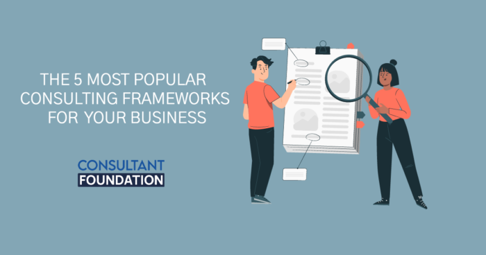 The 5 Most Popular Consulting Frameworks for Your Business consulting blog
